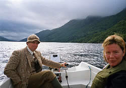 Fishing on Loch Shiel